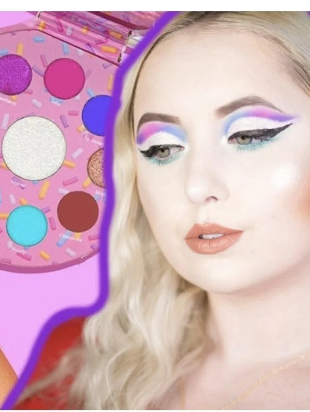 🧚‍♀️Glamlite Discontinued Glam Donut Palette NWT